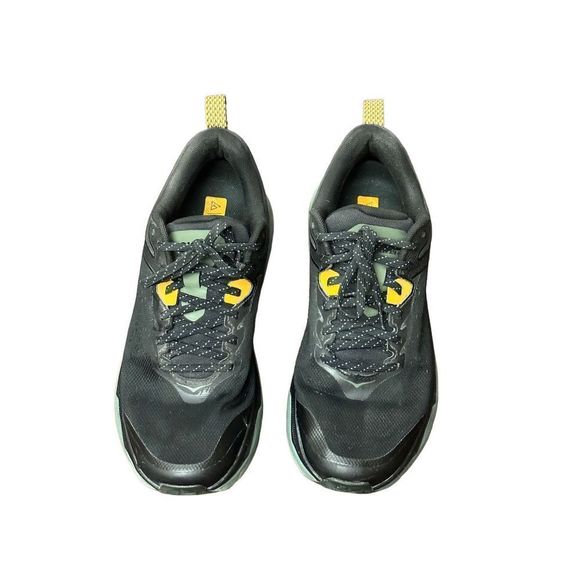 COPY - Hoka One One Challenger ATR 6 Men's Lace Up Black & Yellow Running Sneak… - Picture 1 of 8